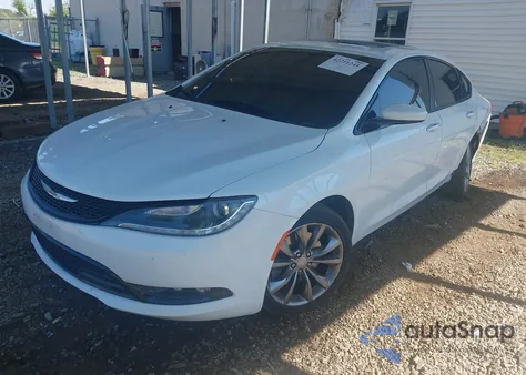 2015 Chrysler 200 S из США, поврежденный, VIN 1C3CCCBG7FN528313